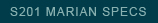 s201 marian specs